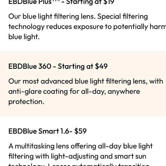 Eyebuy Direct Instant Crush Bluelight Glasses Nonprescription - Picture 11 of 11